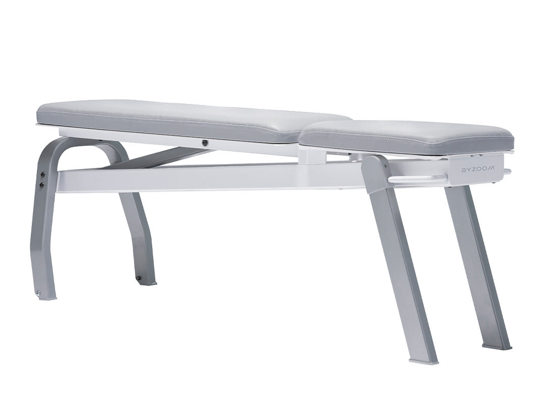 FIVE adjustment angles Foldable Bench - White